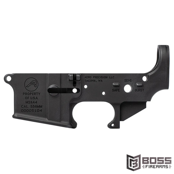 Aero Precision - M16A4 Clone Lower Receiver - APAR148017C - 840014605439 - Boss Firearms - BossFirearms.com