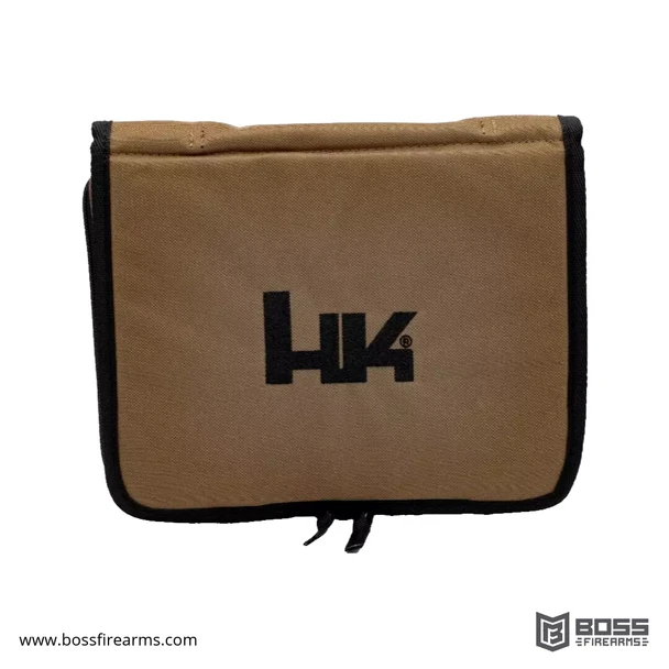 Heckler & Koch - Soft Pistol Case - 10" x 7.5" - Tan - #HK95001038