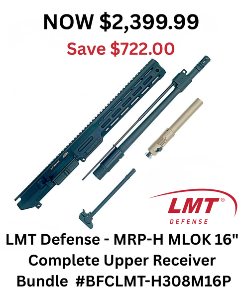 LMT Defense - MRP-H MLOK 16" Complete Upper Receiver Bundle - #BFCLMT-H308M16P
