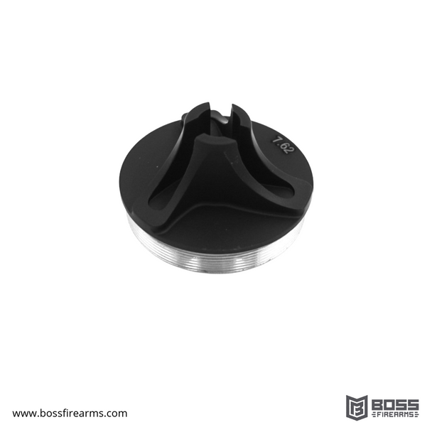 AB Suppressor 7.62 Raptor Flash Hider End Cap, Titanium #F22-7-FHEC-TI