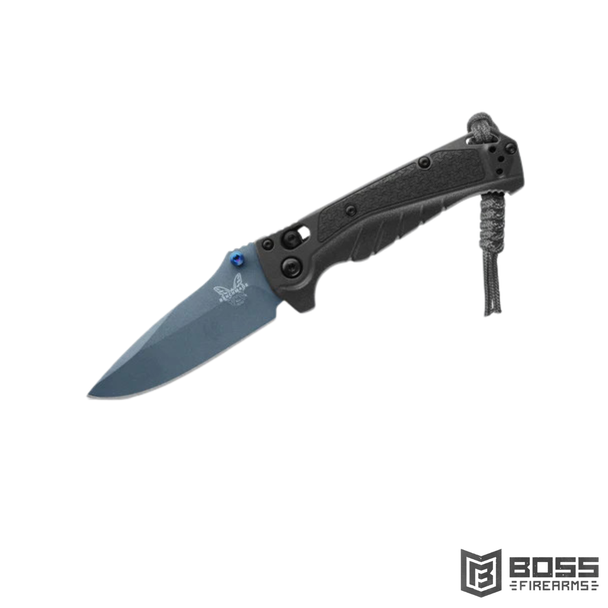 Benchmade Mini Adira Tempest Gray Drop Point #18065BT-01