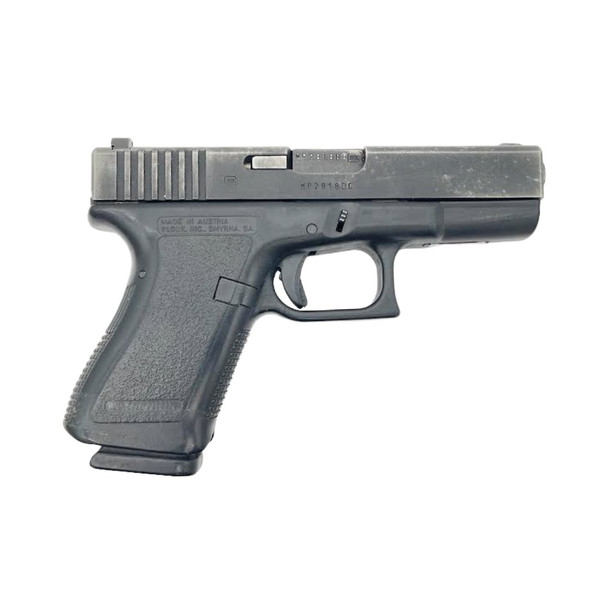Glock G19 Gen 2 9x19 4.00" Semi-Auto Pistol Right Profile View (Pre-Owned)