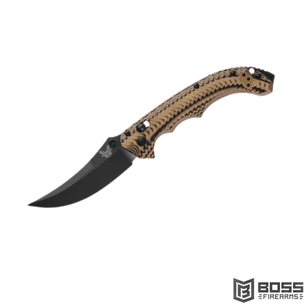 Benchmade Mini Bedlam Black/Coyote/OD Scimitar #865BK-01