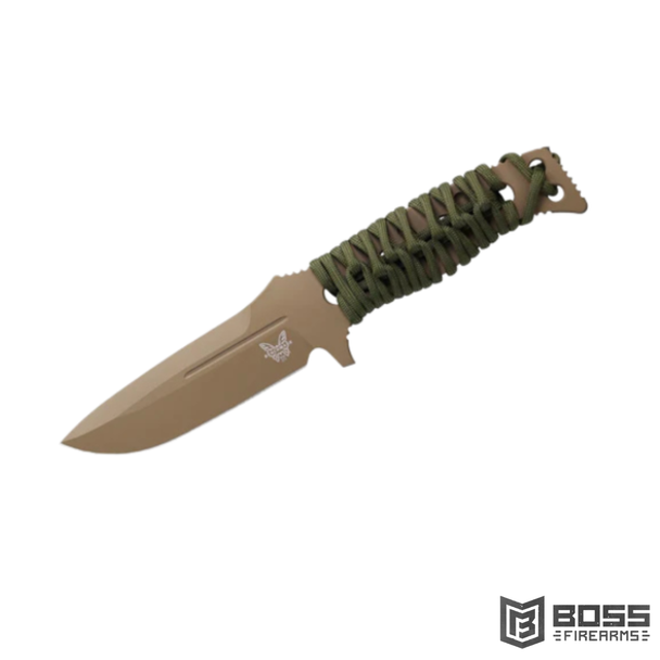 Benchmade Fixed Adamas OD Parachord Drop Point #375FE-1