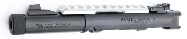 Ruger Mark IV Barreled Upper Receiver 4.5" Threaded w/ Rail Blued SCU-0119