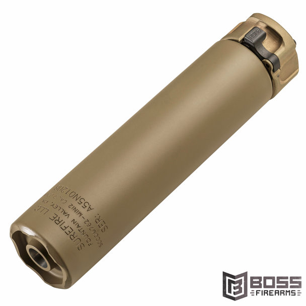 Surefire - SOCOM 762 RC2 Mini 7.62mm Rifle silencer - FDE - SOCOM762-MINI2-DE - 84871324533 - Boss Firearms - BossFirearms.com