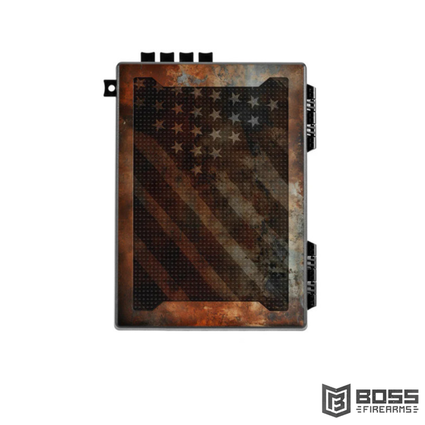 STOPBOX USA - StopBox Pro Full-Size Rustic Flag