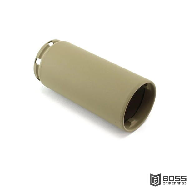 KAC Knight's Armament Shroud Suppressor 5.56 4 inch FDE thermal shroud 118957-1-FDE