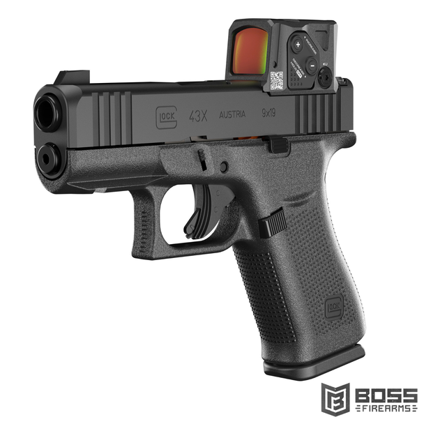 Glock 43X MOS- Aimpoint COA- Semi-Auto 9mm Pistol 3.41" PX4350B03FRMOS8A4