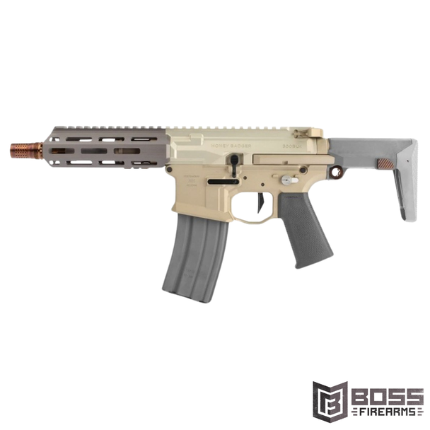 Q Honey Badger .300 Blackout SBR - 7" - HB-300BLK-7IN - 866955000362 - Boss Firearms - BossFirearms.com