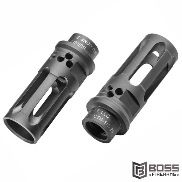 Surefire - Warcomp 5.56 Closed Tine Birdcage - WARCOMP-556-CTN-1/2-28 - 84871325516 - Boss Firearms - BossFirearms.com