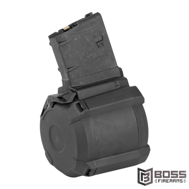 Magpul - PMAG D-50 .308/7.62mm 50rd. AR10/SR25 Magazine - MAG993-BLK 840815121978 - Boss Firearms - BossFirearms.com