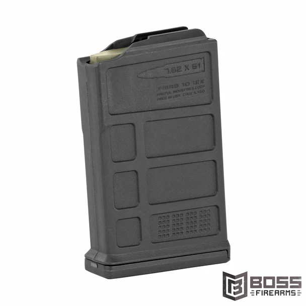 Magpul - PMAG 10 AC 10rd. 7.62 NATO Magazine - MAG579-BLK - 840815101376 - Boss Firearms - BossFirearms.com