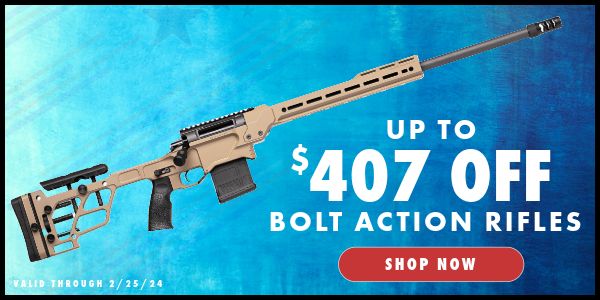 Presidents' Day Sale - Bolt Action Rifles