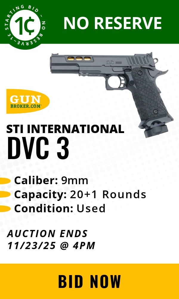 STI Interntional DVC 3 9mm Luger Semi-Auto 2011 5.4" 20rd- Used (GA)