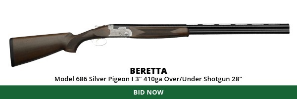 Beretta 686 Silver Pigeon I 3" 410ga Over/Under Shotgun 28"