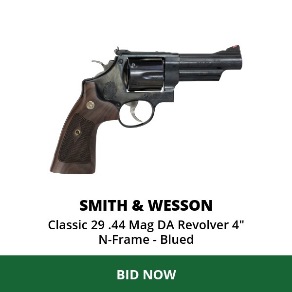 Smith & Wesson Classic 29 .44 Mag DA Revolver 4" N-Frame Blued