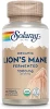 Solaray Organic Lion's Mane Fermented 1000 mg 60 Organic Capsules