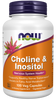 Now Choline & Inositol Veg Capsules Nervous System Health