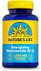 Nature's Life Energizing Niacinamide, Vitamin B3 1000mg - High Potency, No Flush Niacin Supplement - Nerve Function, Energy and Metabolism Support - 60-Day Guarantee - 100 Servings, 100 Tablets