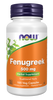 NOW Fenugreek 500 mg 100 Veg Capsules