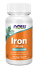 NOW Iron 18 mg 120 Veg Capsules