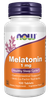 NOW Melatonin 1 mg 100 Tablets 