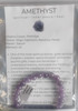 Amethyst Crystal Bracelet