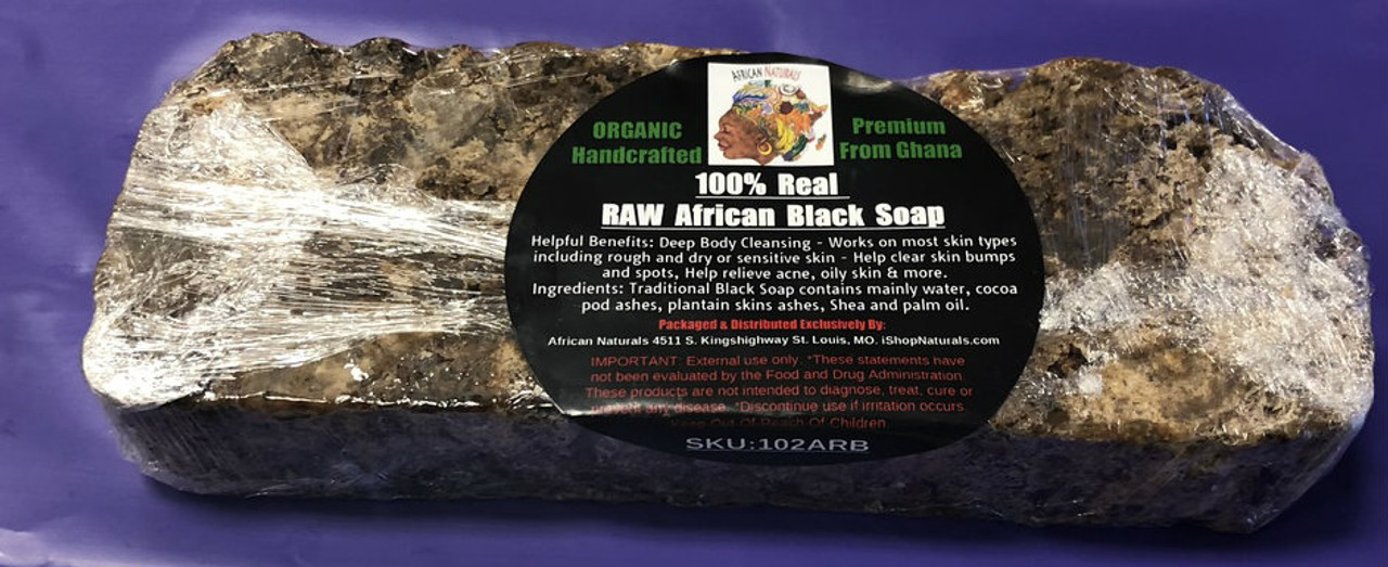 Buy The #1 BEST 100% REAL AUTHENTIC RAW AFRICAN BLACK SOAP ...
