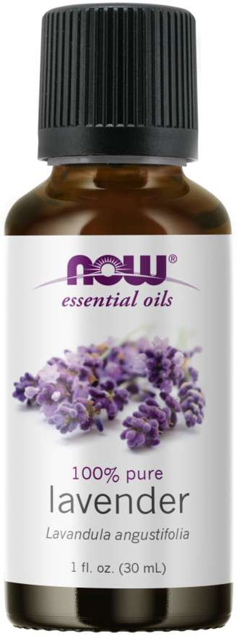 NOW 100% Pure Lavender Essential Oil - 1oz. NOW 100% Pure Lavender (Lavandula officinalis) Essential Oil- BENEFITS: Soothing, Normalizing & Balancing.
