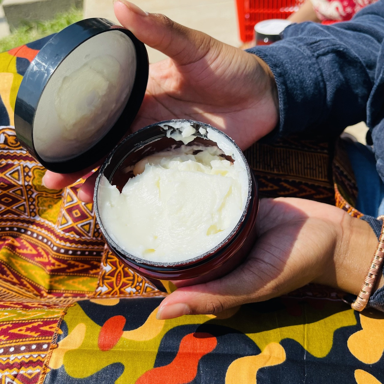 100% Natural Sweet Almond Body Butter For Skin & Hair 8oz