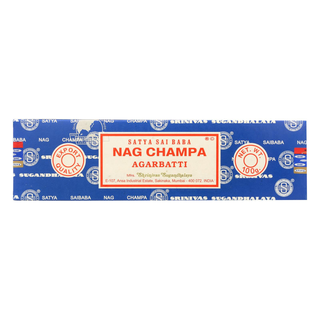 Nag Champa Fragrance Oil (case 18 units)