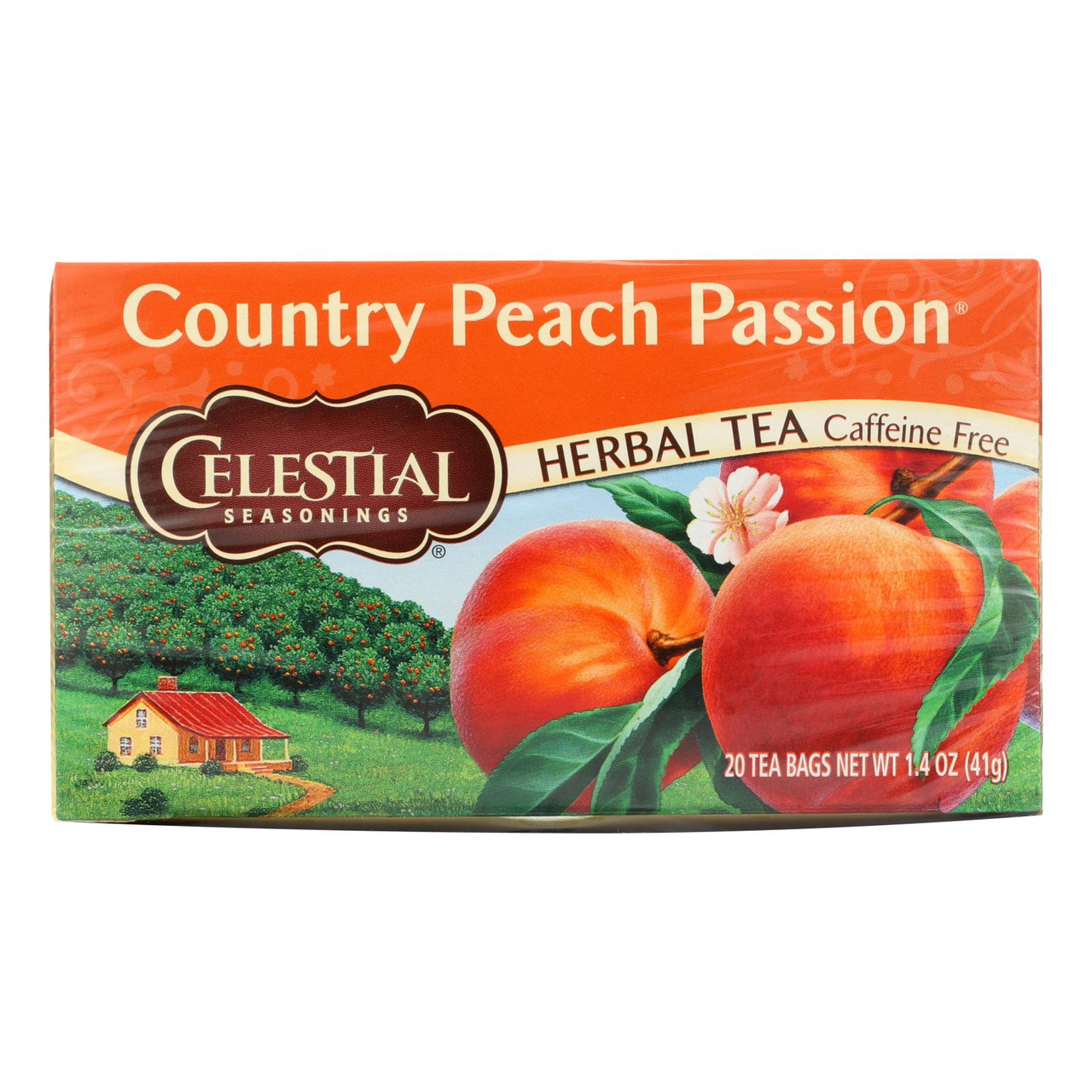 Celestial Seasonings Country Peach Passion Tea 20 tea bags