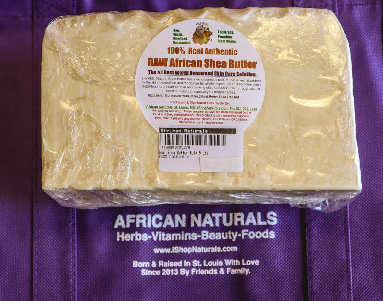 Buy 100% Real Authentic Raw African Shea Butter Wholesale Bulk US