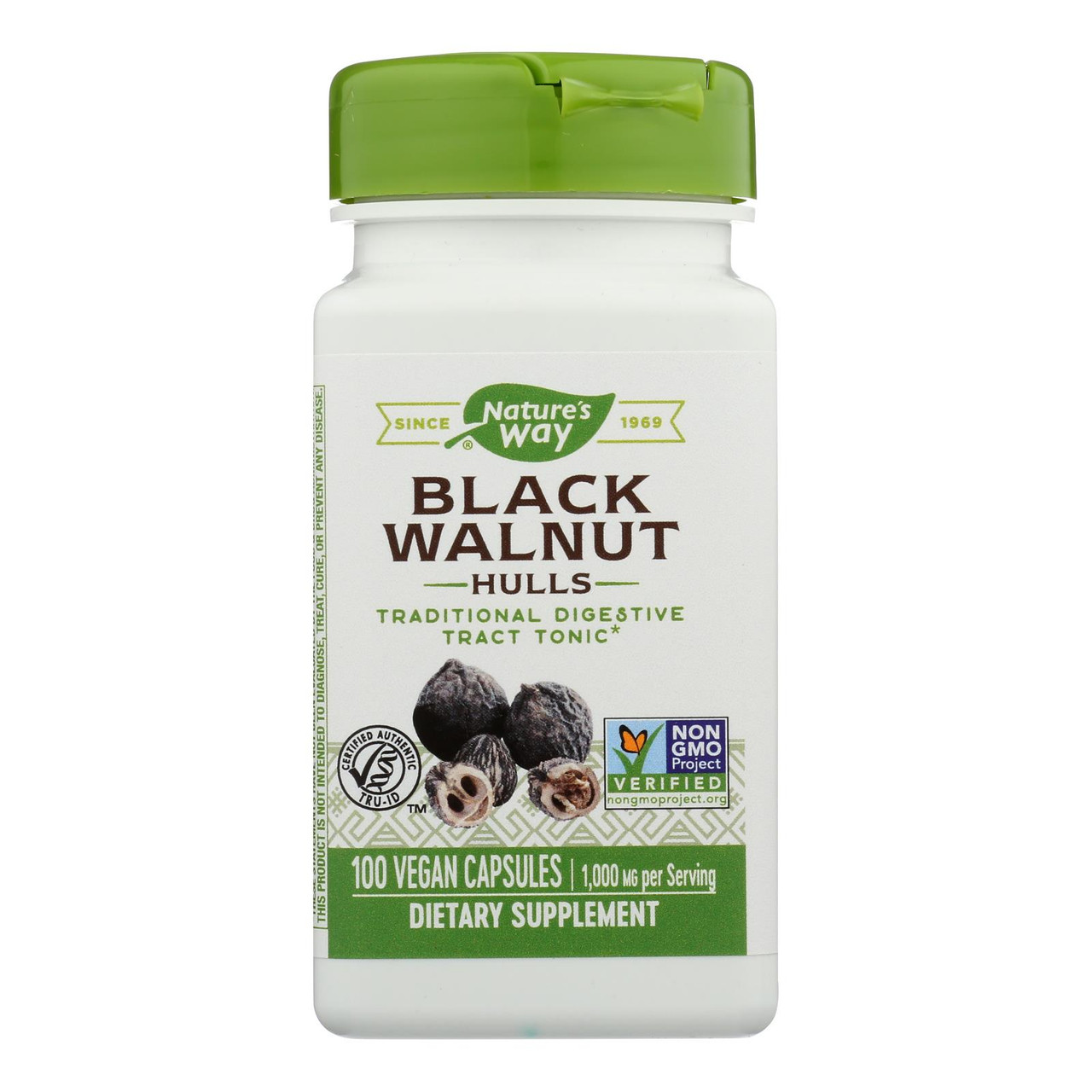 Nature's Way - Black Walnut Hulls - 100 Capsules