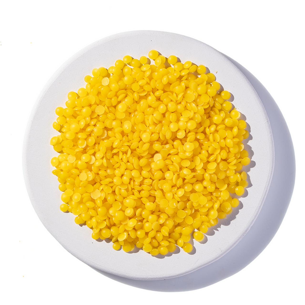 Beeswax Beads, Yellow (Filtered) 4.oz
