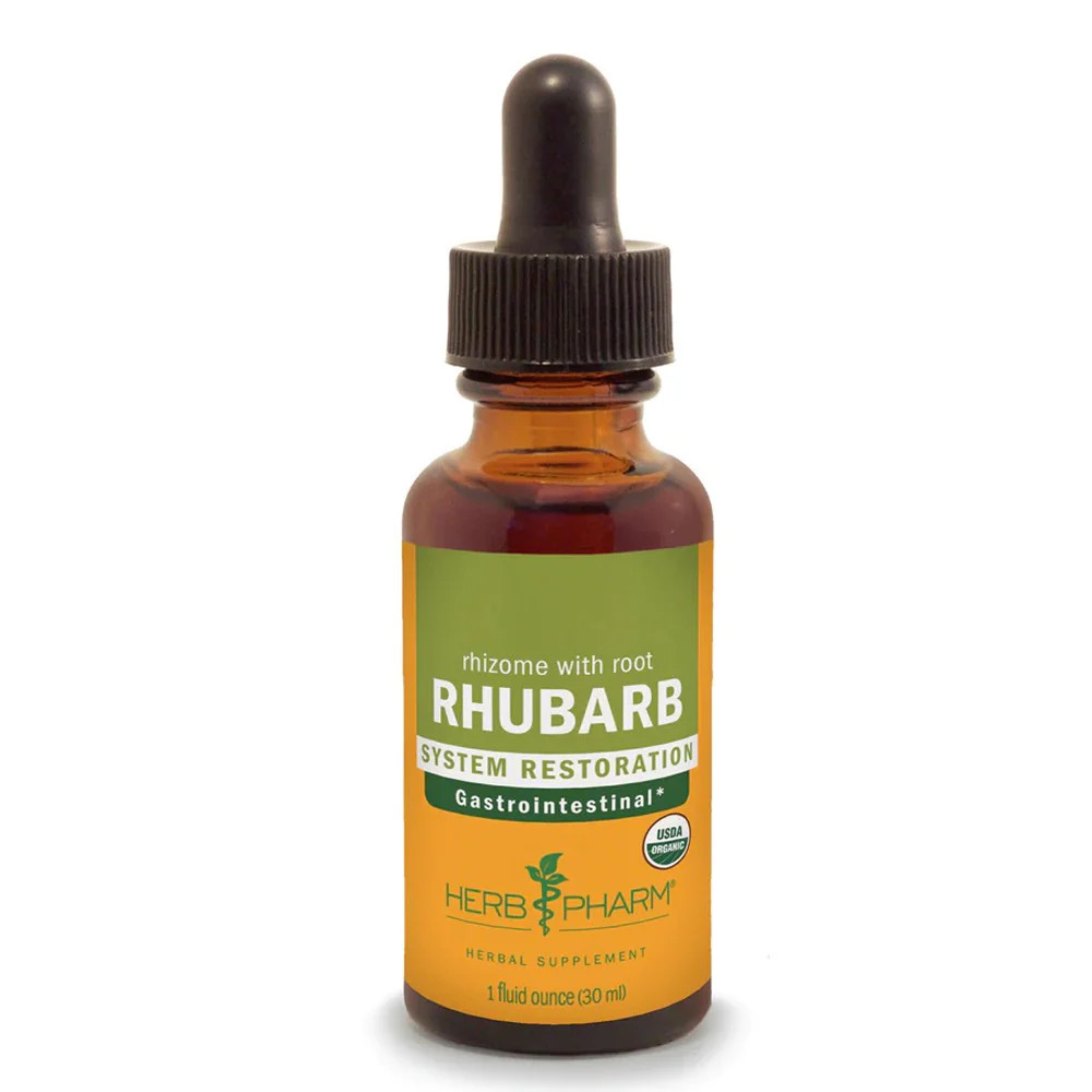 HerbPharm Rhubarb Tincture 1 fl oz
