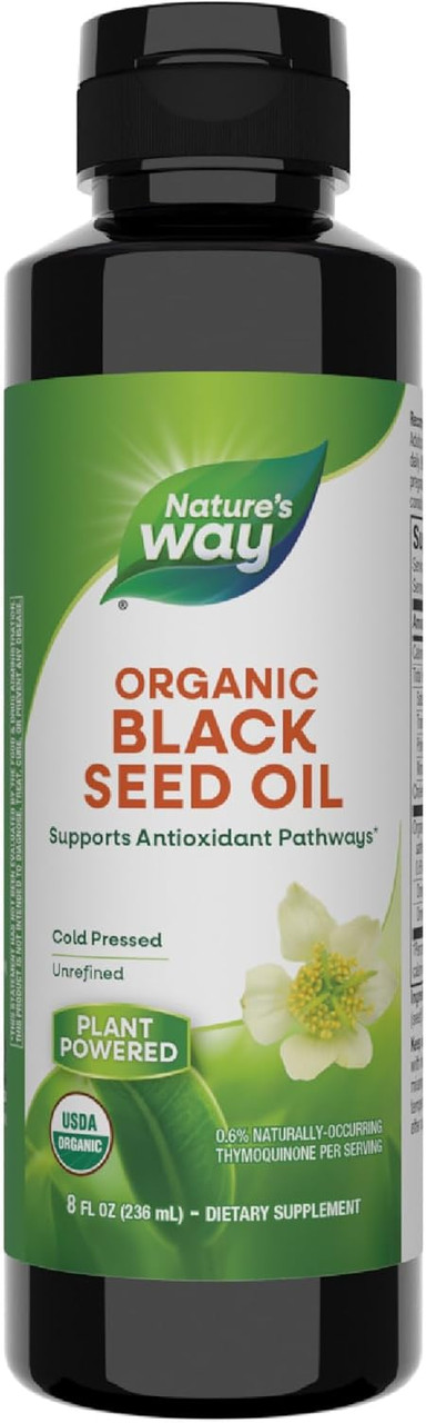 Nature's Way Organic Black Seed Oil 8 fl oz