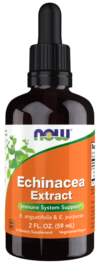 NOW Echinacea Extract Tincture 2 fl oz 