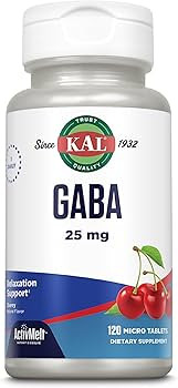 GABA 25 mg ActivMelt Instant Dissolve Tablets
