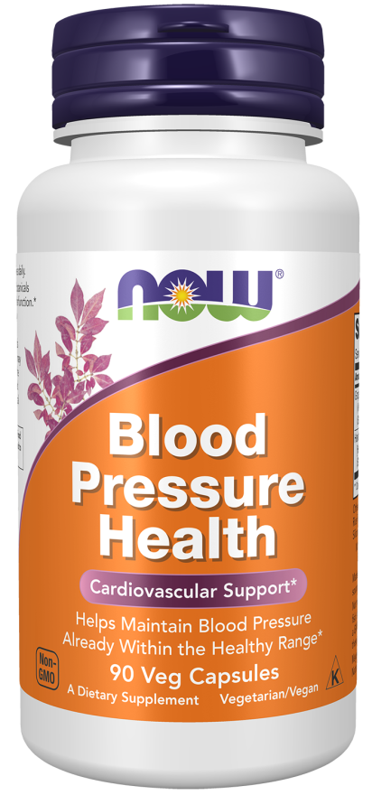 NOW Blood Pressure Health 90 Veg Capsules