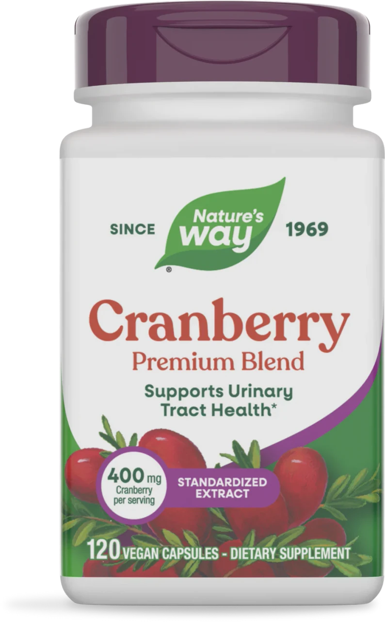 Nature's Way Cranberry Premium Blend 400 mg 120 Vegan Capsules