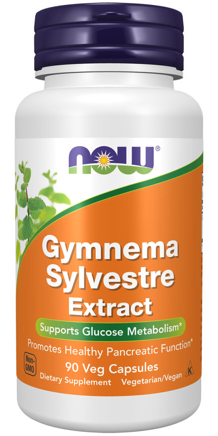 NOW Gymnema Sylvestre Extract 400 mg 90 Veg Capsules