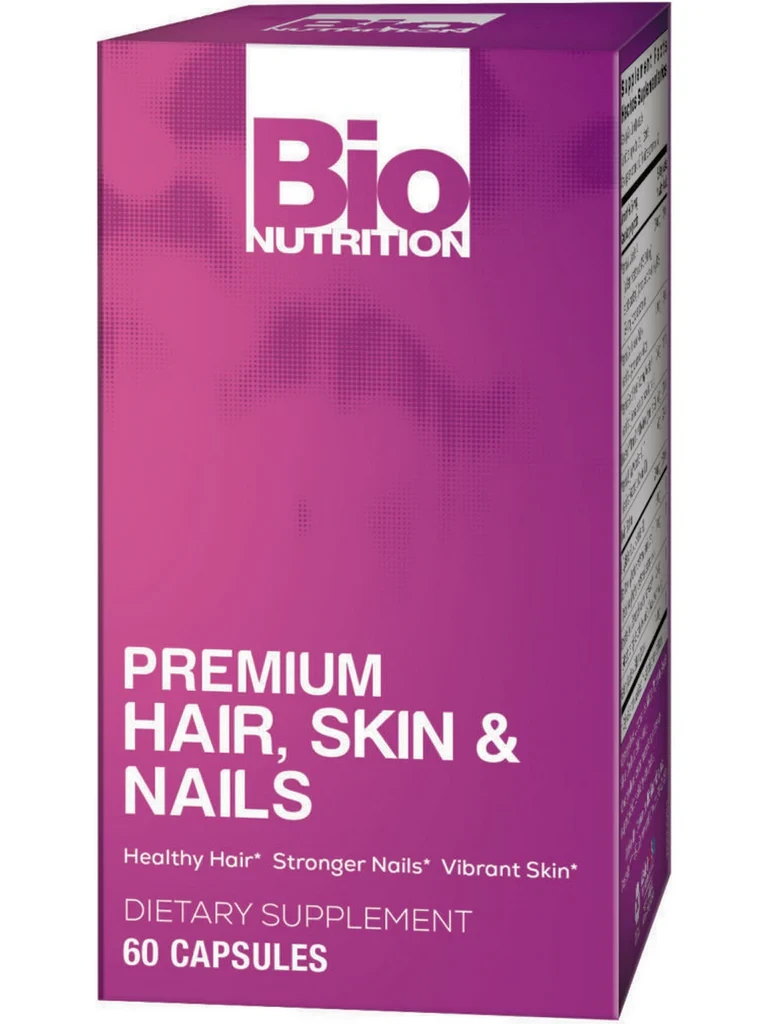 Bio Nutrition Premium Hair, Skin & Nails 60 Capsules