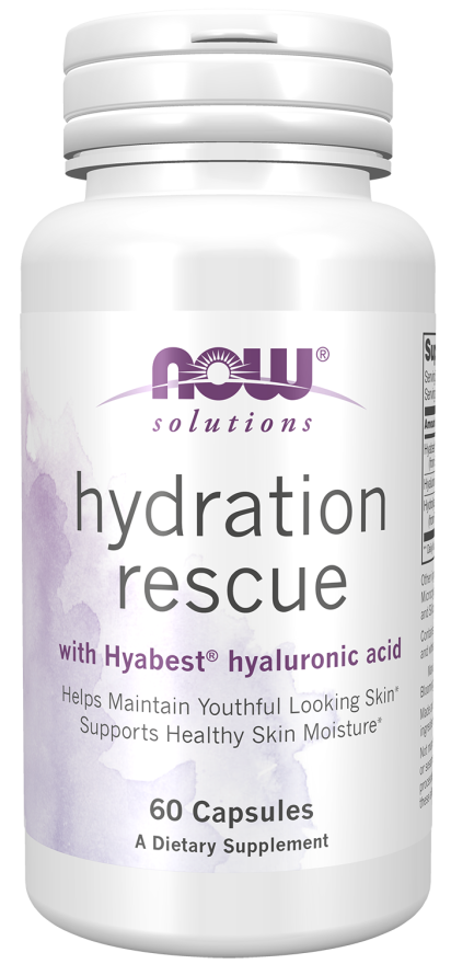 NOW Hydration Rescue 60 Capsules