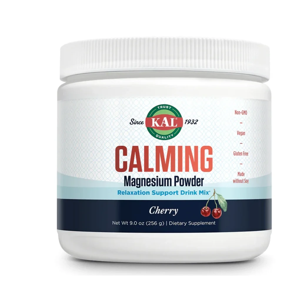 KAL Calming Magneisum Powder (Cherry) 9 oz