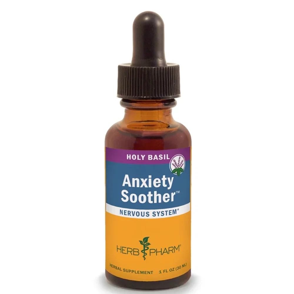 Herb Pharm Mind Soother (Holy Basil) Tincture 1 fl oz