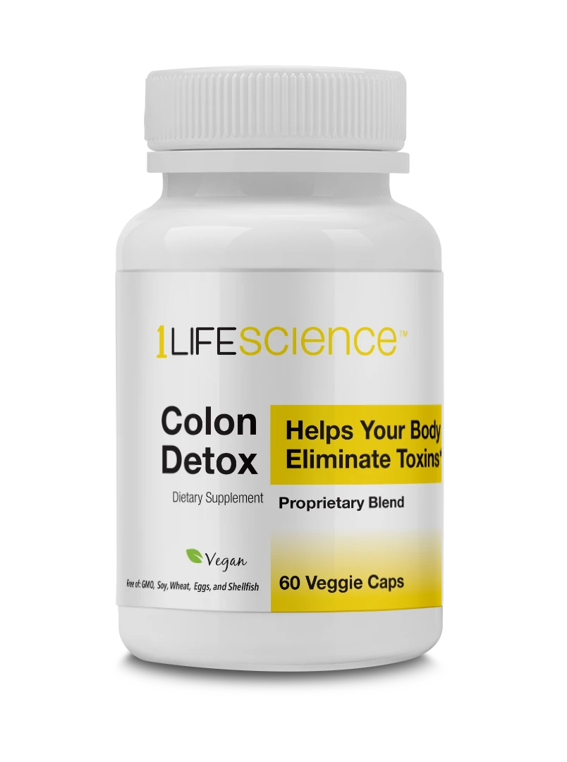 1LifeScience Colon Detox 60 Veggie Caps