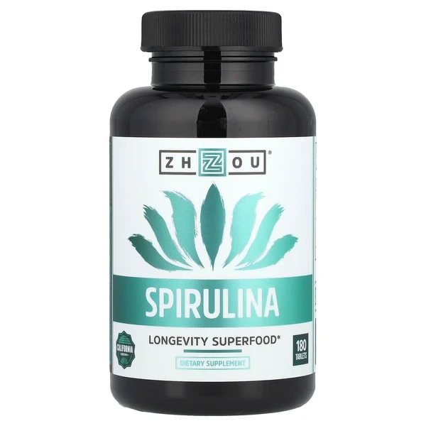 ZHOU Spirulina 180 Tablets