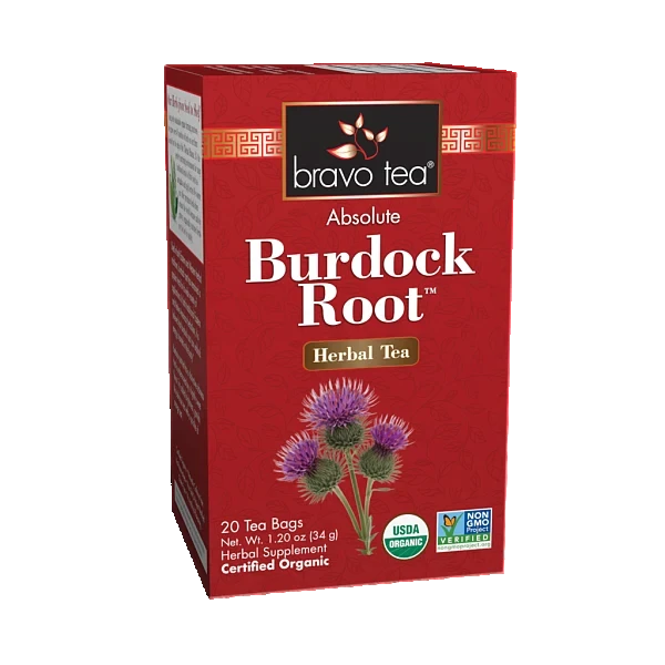 Bravo Tea Absolute Burdock Root Herbal Tea 20 Tea Bags